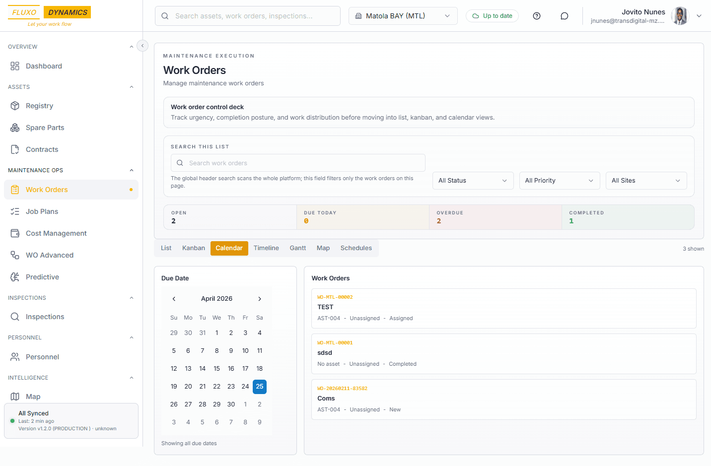 Scheduling & Calendar